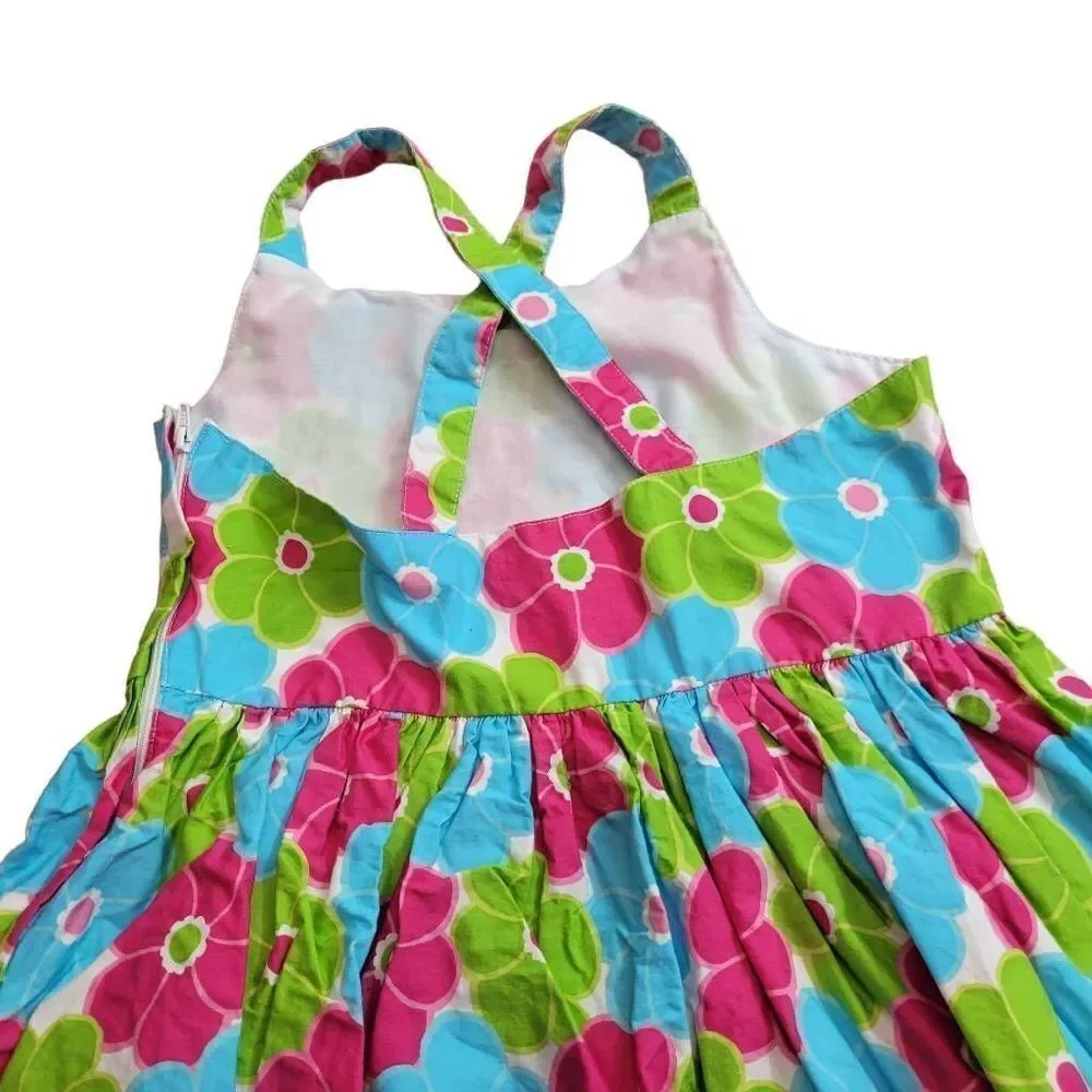 Gymboree floral dress 12